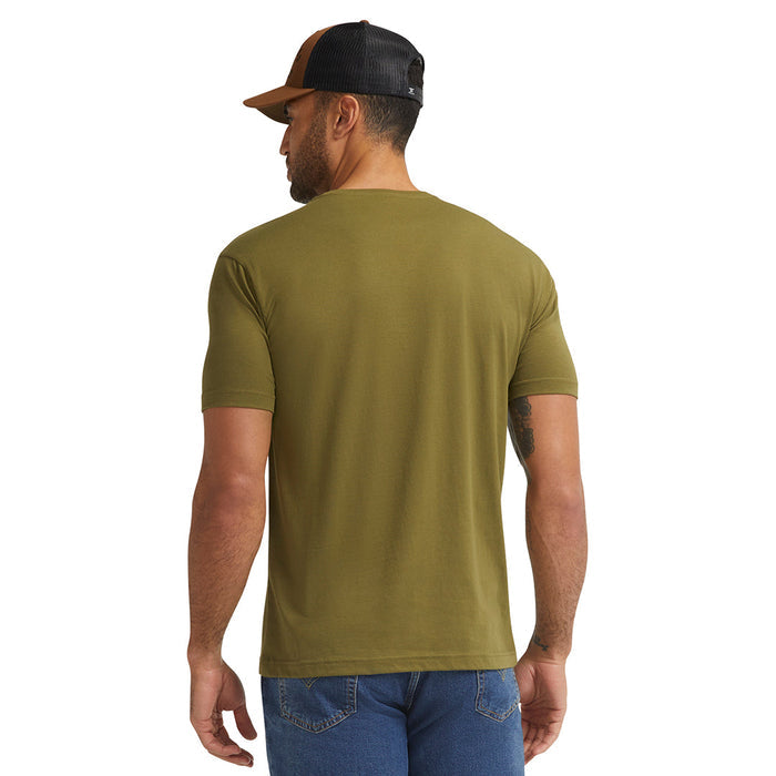 Troll Co. DHCM classic tee in military green, further product image