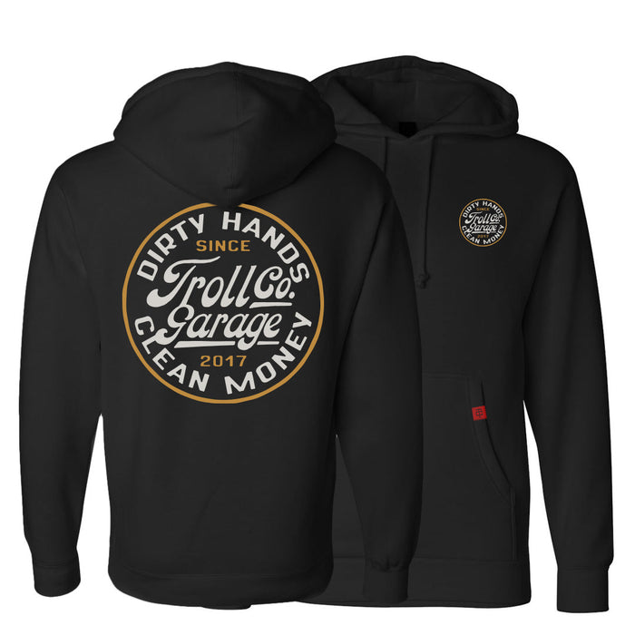 Troll Co. DHCM Garage hoodie in black