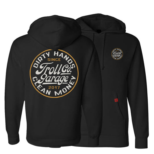Troll Co. DHCM Garage hoodie in black