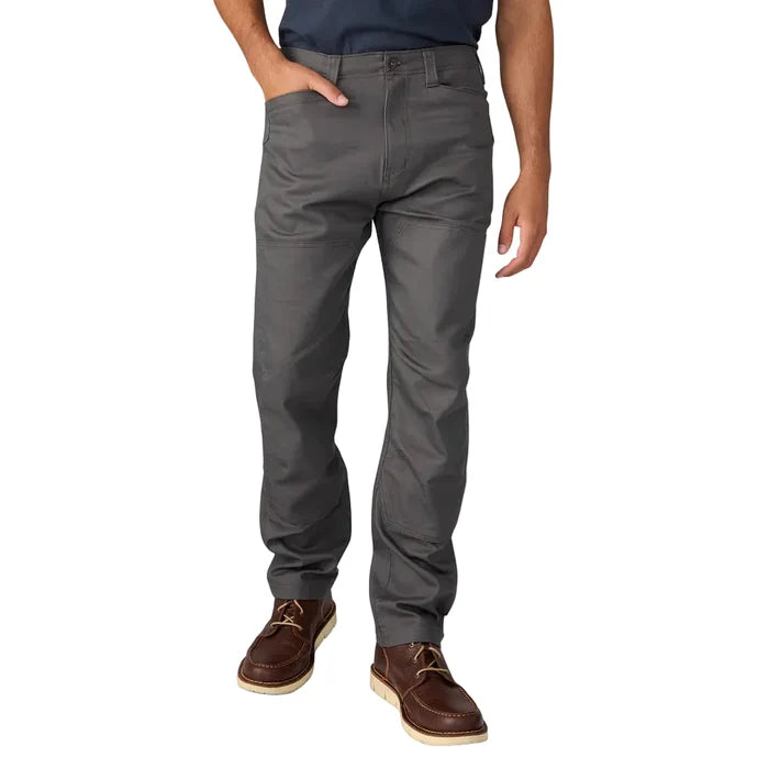 Dickies Trade Built duck double knee work pant in slate, front view