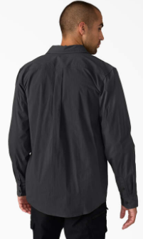 Dickies Trade Built utility work shirt in black, additional product image