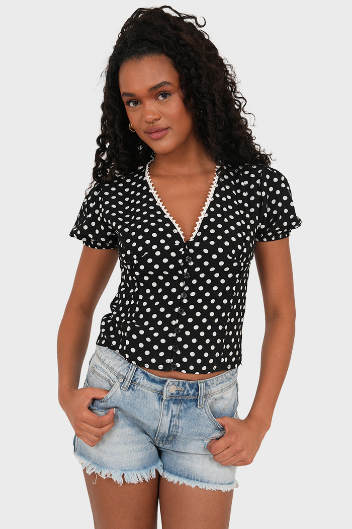 "Didi” top black