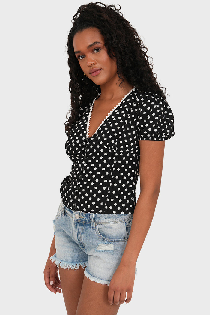 "Didi” top black