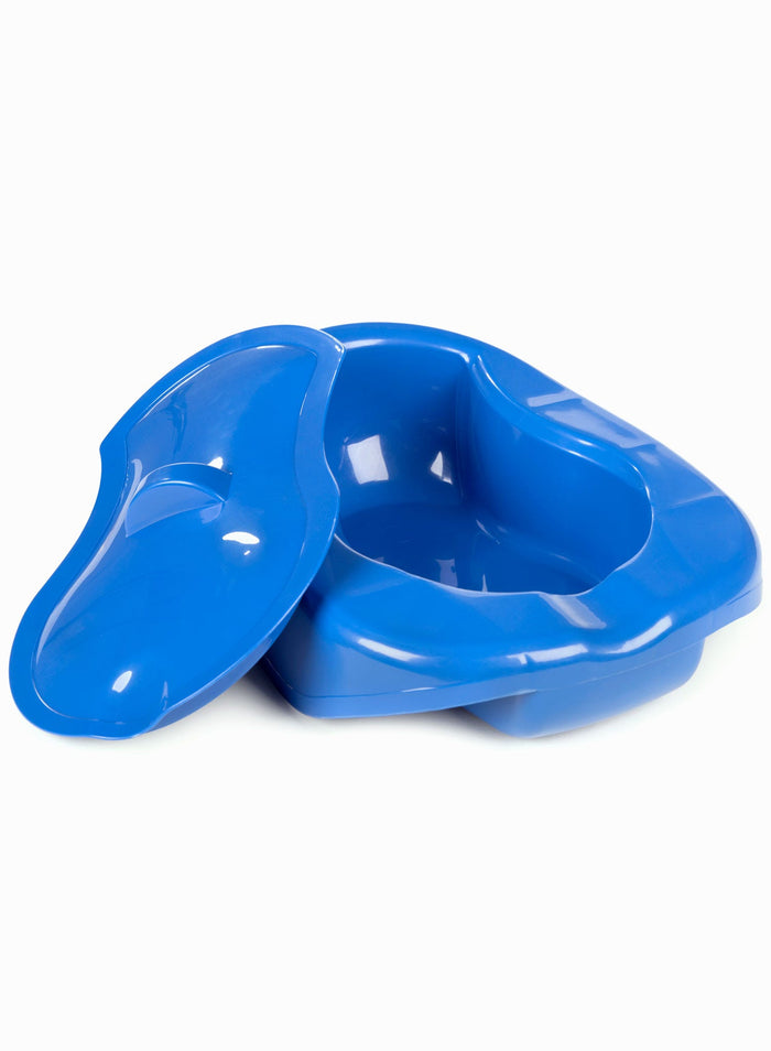 Discreet Bed Pan with Lid