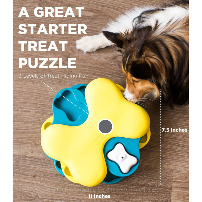 Dog Tornado Puzzle Game Toy dimensions 11in by 7.5 in