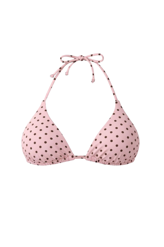 "Dolce” bikini top pink