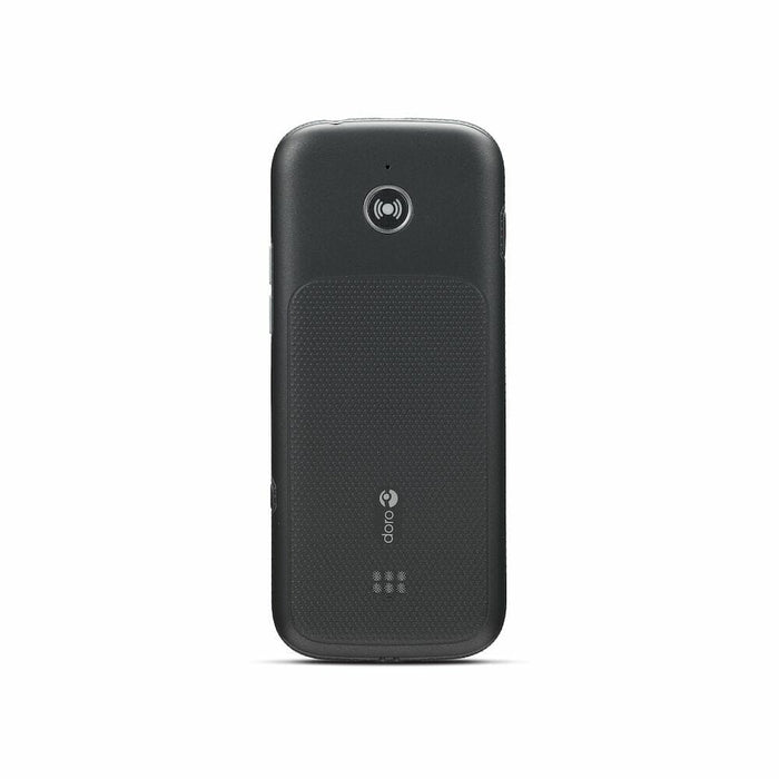 Packaging for Doro 780X Simple Mobile Phone mobile phone with branding and key features.