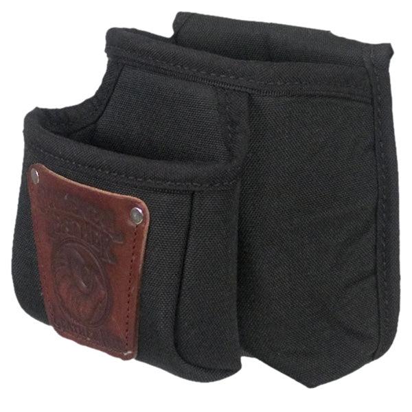 Occidental Leather double clip-on pouch, right front view