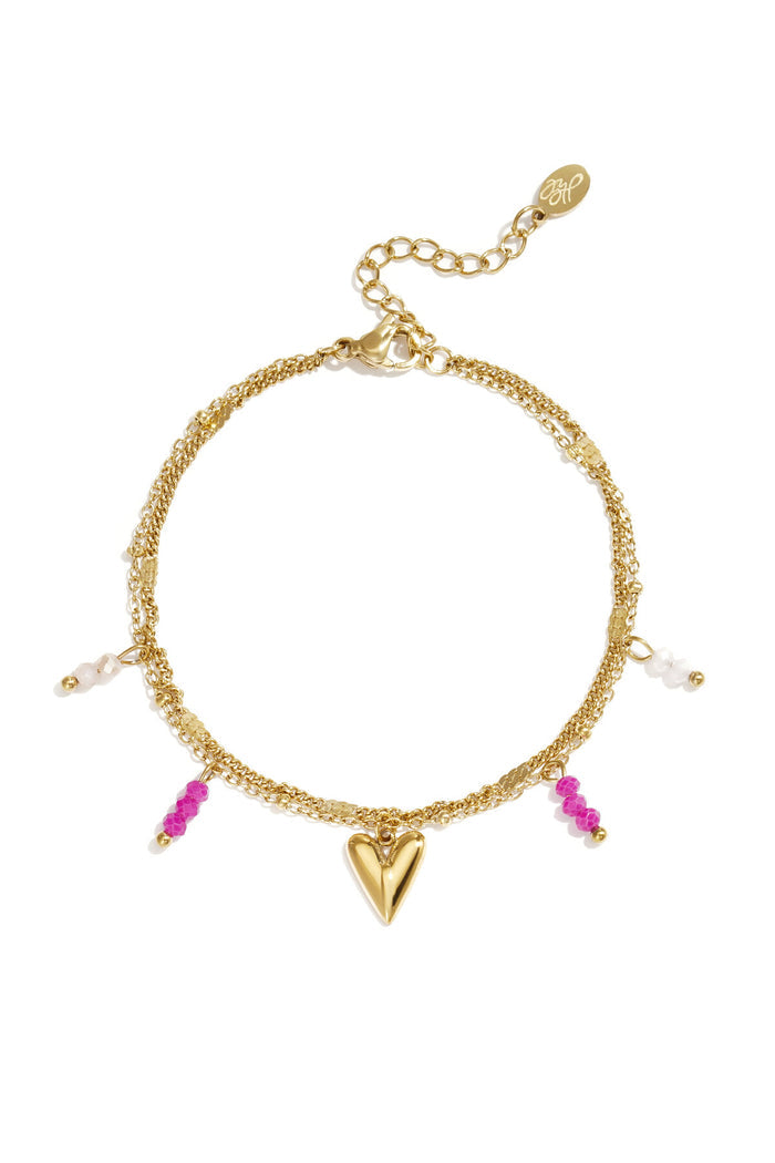 "Double" love bracelet