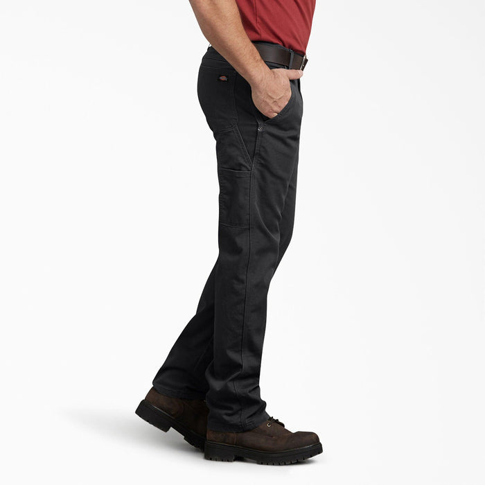 Dickies black duck carpenter pant, alternate view of the tool and utility pockets