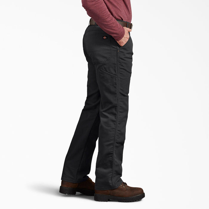 Dickies black duck double knee pant, alternate view of the tool and utility pockets