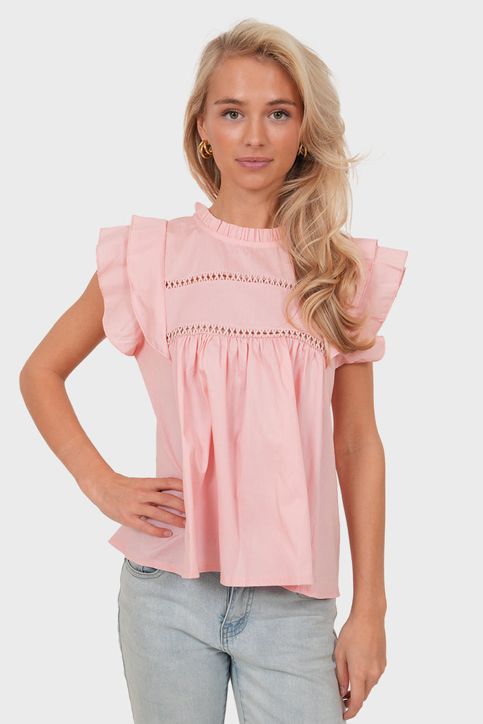 "Dreamy" blouse pink
