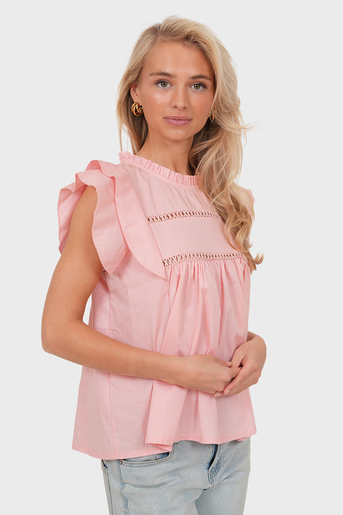 "Dreamy" blouse pink