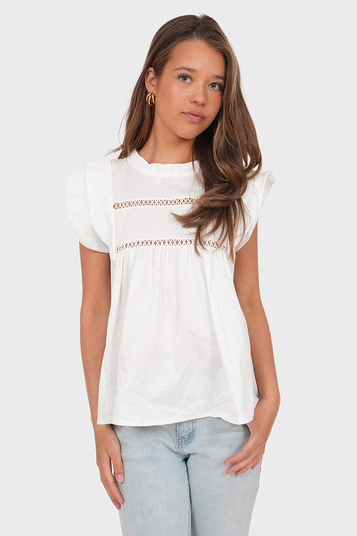 “Dreamy” blouse white