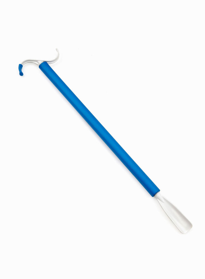 Dressing Stick with Padded Shoe Horn