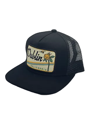 Bartbridge Dublin California pocket hat with embroidered chest pocket style patch