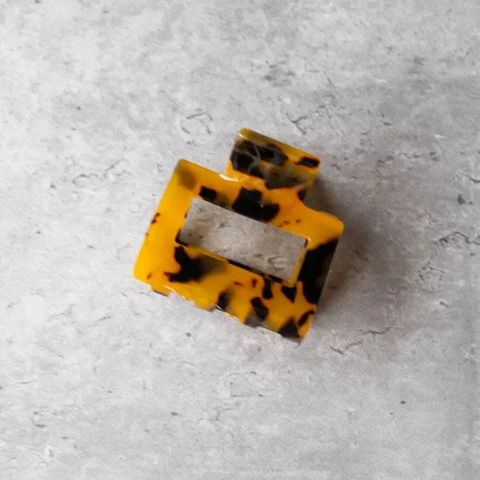 Eco 2" Rectangle Half-Up Hair Clip