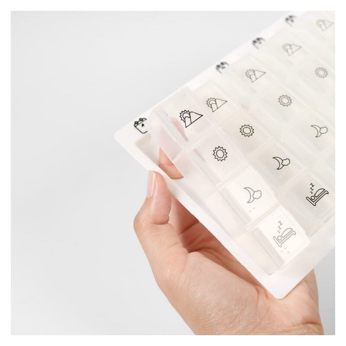 Alternative view of Economy Weekly Tablet Organiser, showing different angle or usage.