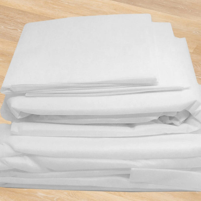 Close-up of a feature of Economy Zipped Duvet Protector.
