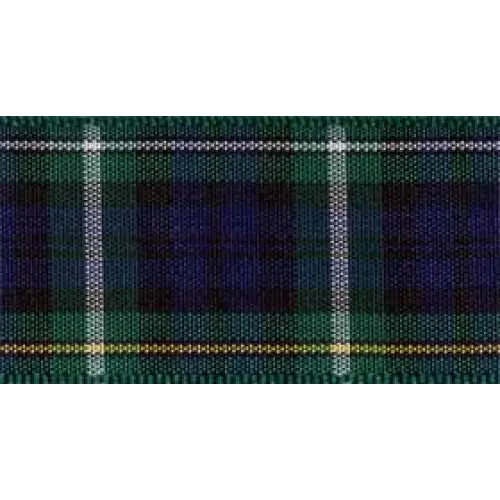 Edinburgh Polyester Tartan Plaid Ribbon - 27 yd - 3/8’’ x