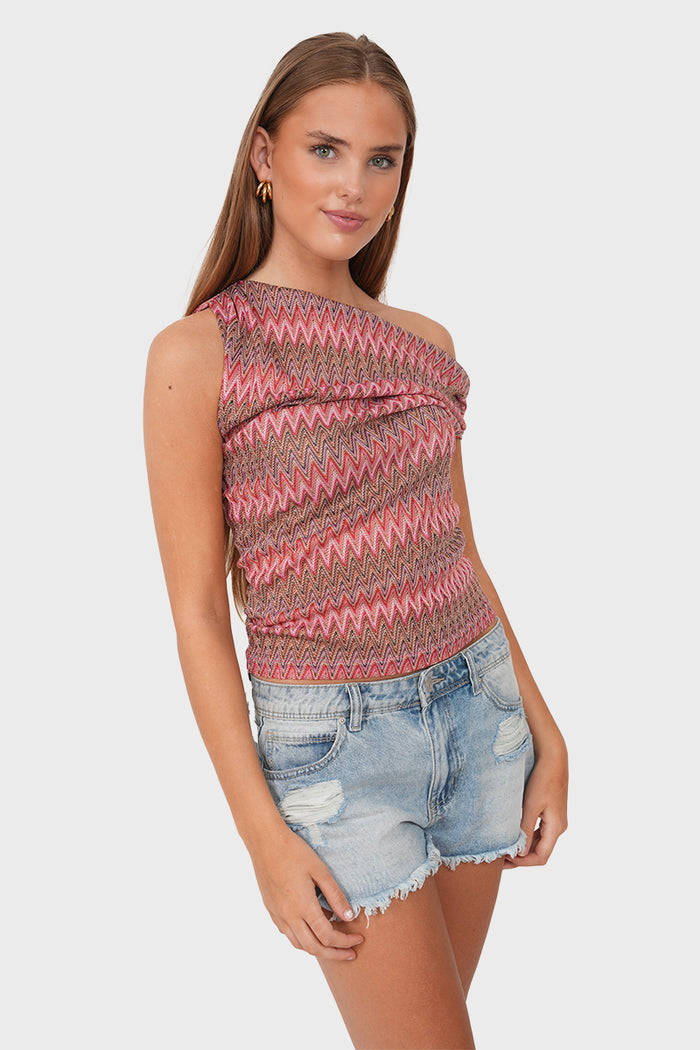"Ela” top pink
