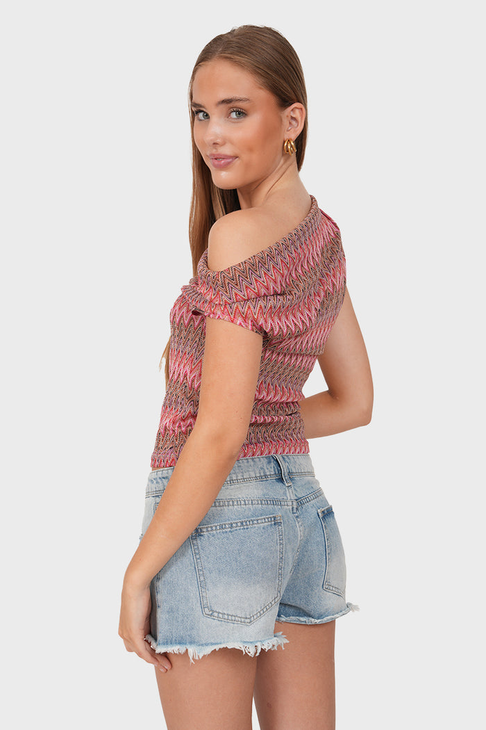"Ela” top pink