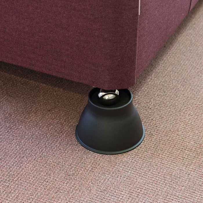 Elephant Feet Furniture Raiser - Pack of 4 in Black
