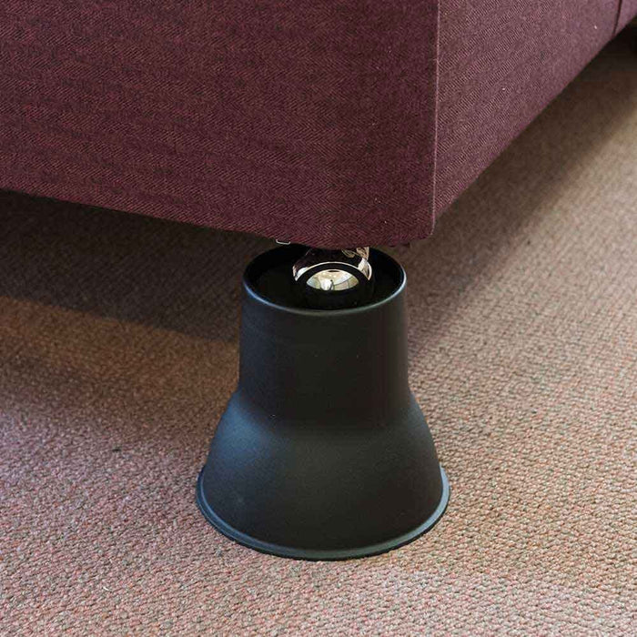 Elephant Feet Furniture Raiser - Pack of 4 in Black