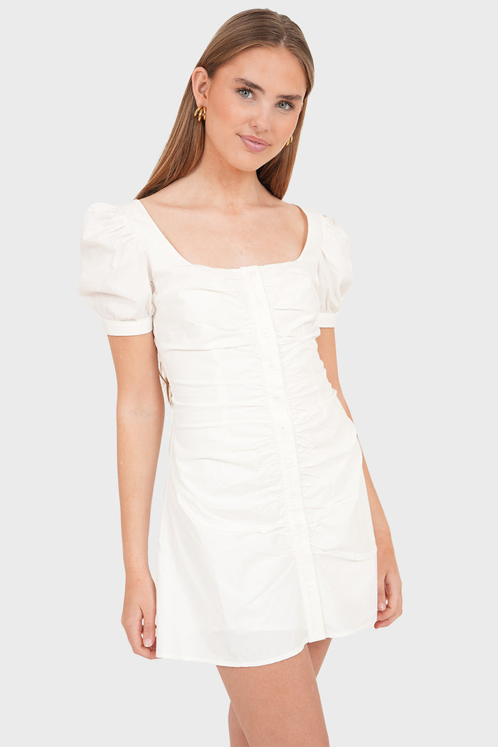 “Ellie” dress white