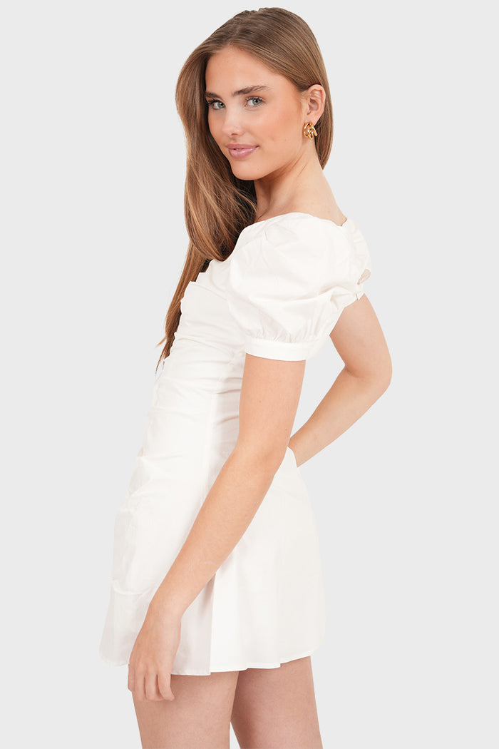 “Ellie” dress white