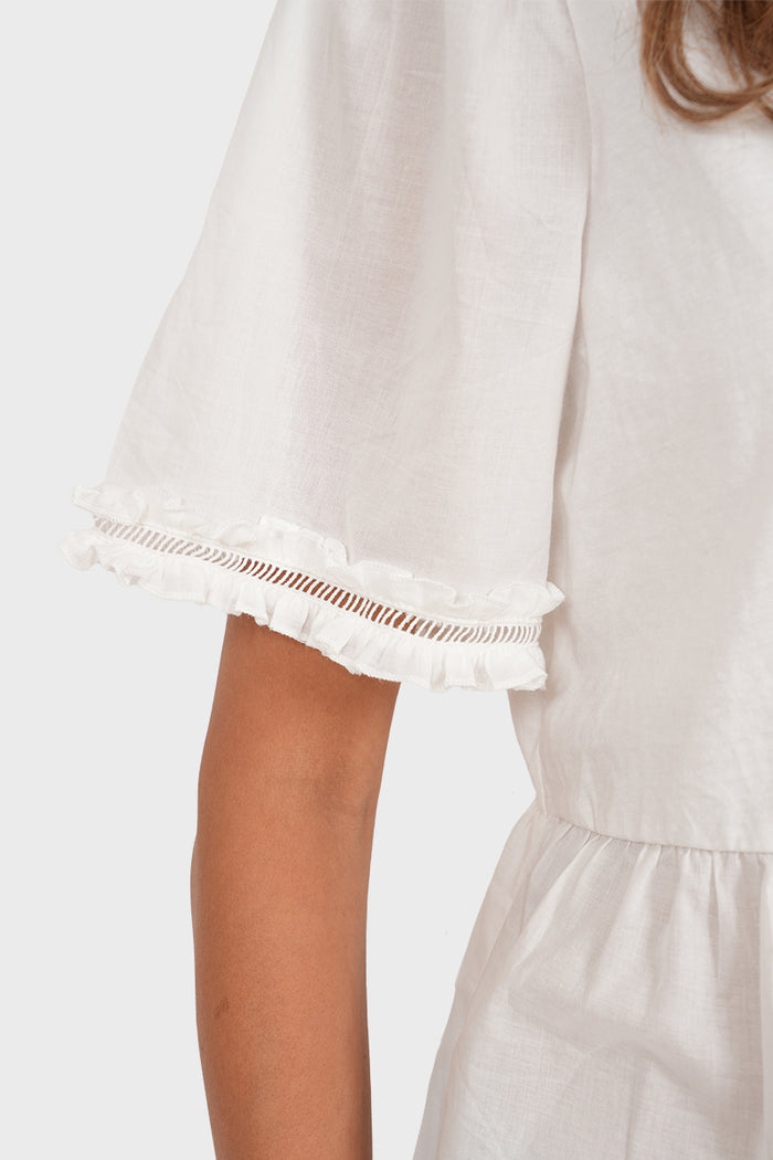 "Emilia" blouse white
