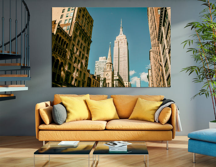 Empire State Building Canvas Print #9002