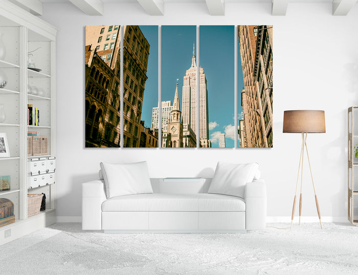 Empire State Building Canvas Print #9002