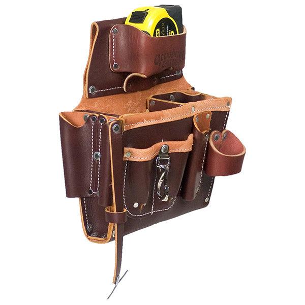 Occidental Leather engineer's tool case, left front view
