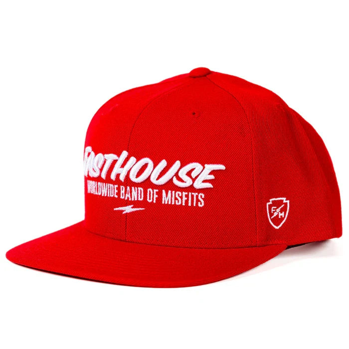Fasthouse Enterprise hat in red