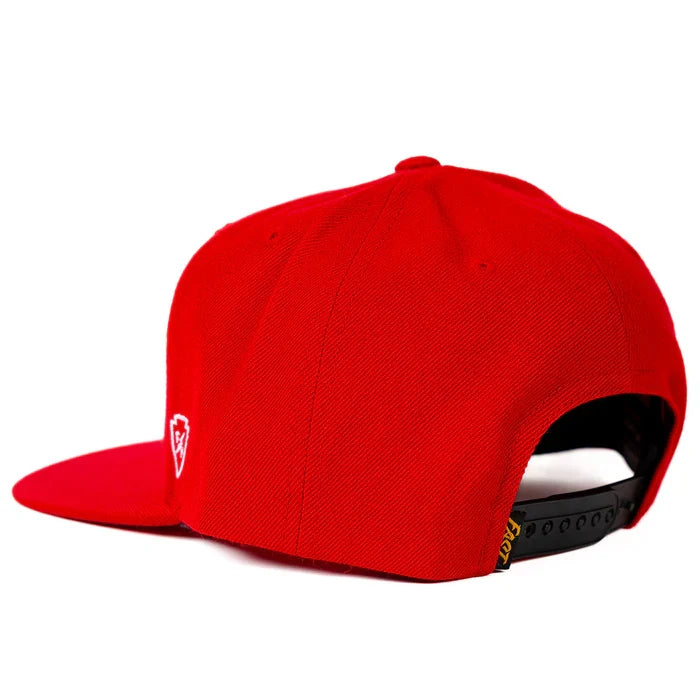 Fasthouse Enterprise hat in red, additional product view