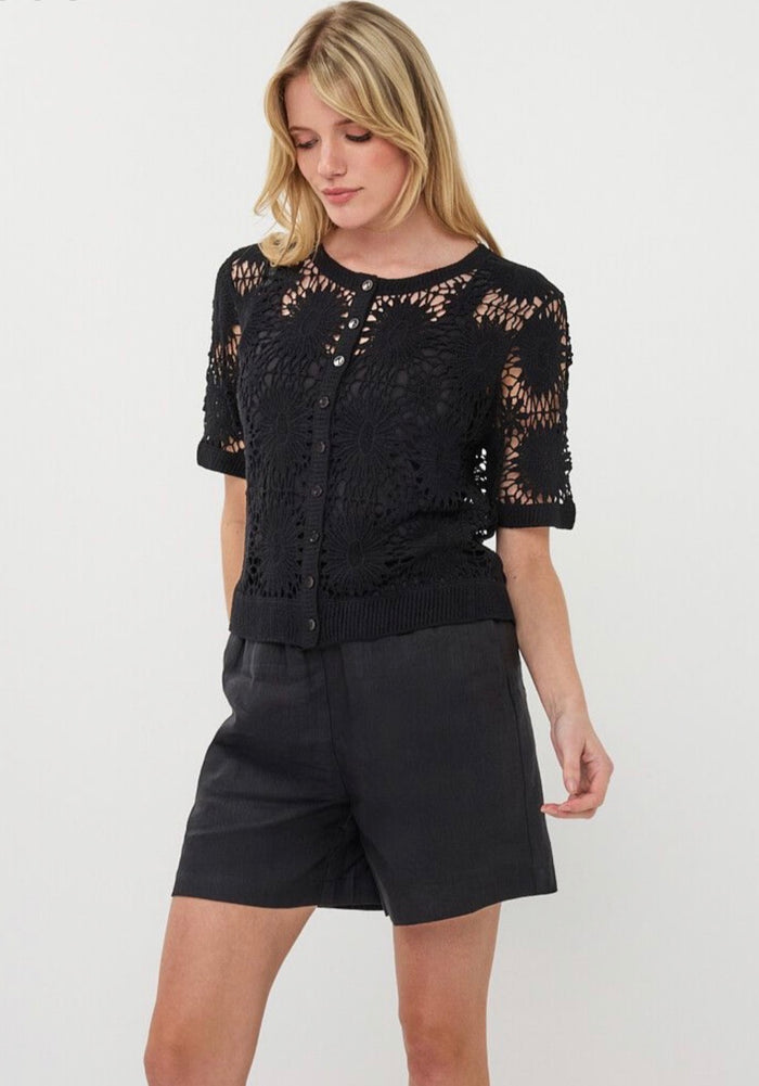 ESQUALO Cardigan crochet