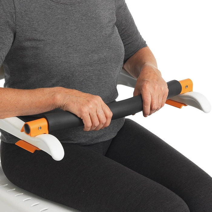 Alternative view of Etac Clean Cross Bar, showing different angle or usage.
