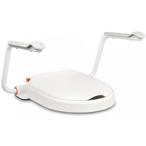 Image of Etac Hi Loo with Arm Supports on a plain background.