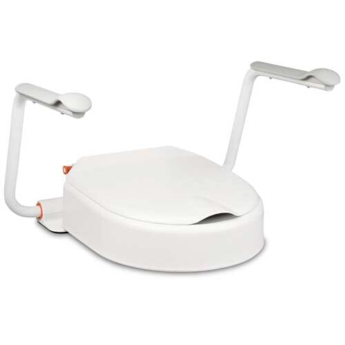 Image of Etac Hi Loo with Arm Supports on a plain background.