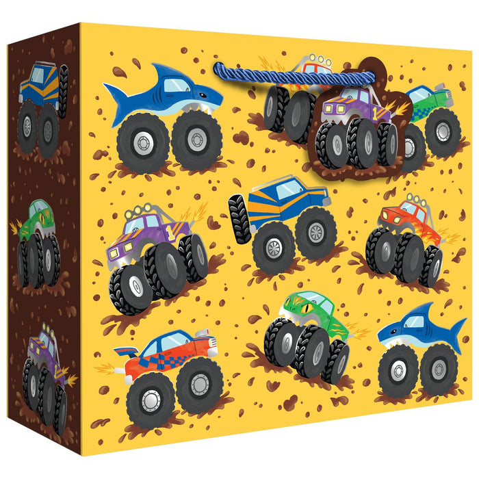 Euro Tote - Large - Monster Trucks - 6 Count - GBL238