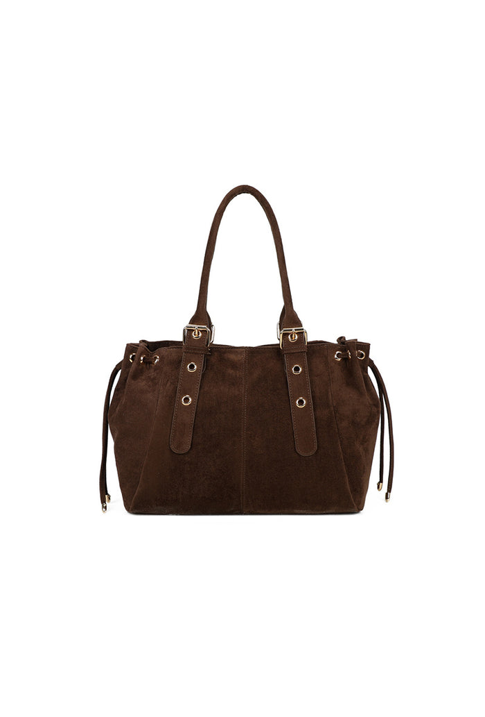 "Evy" bag dark brown