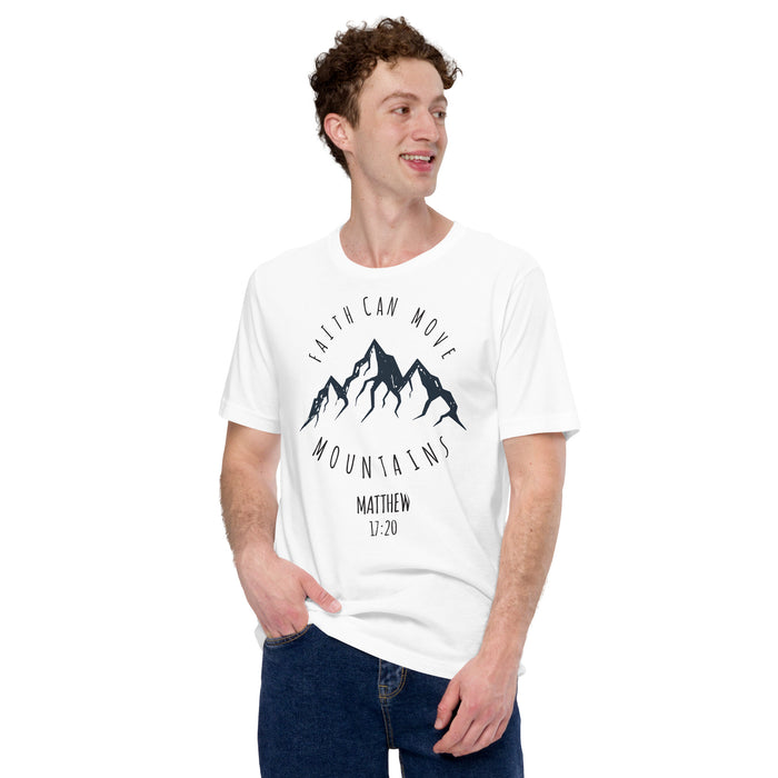 Faith Can Move Mountains Graphic Short-Sleeve T-Shirt - Men - Bloom Seventy Seven