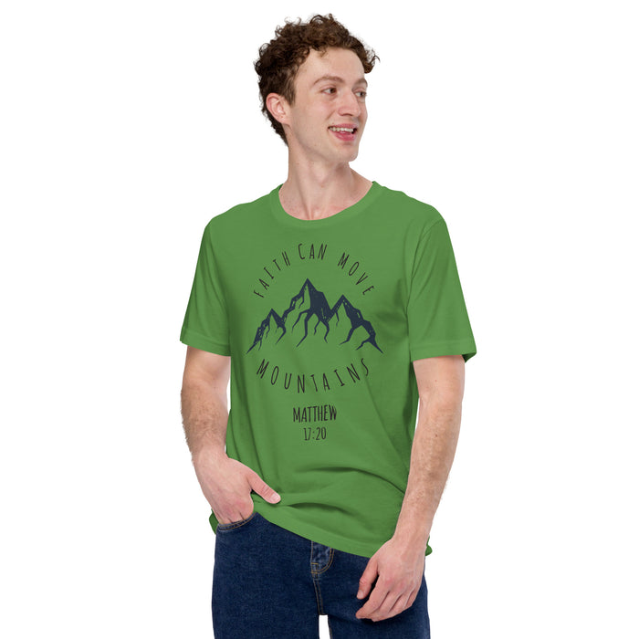 Faith Can Move Mountains Graphic Short-Sleeve T-Shirt - Men - Bloom Seventy Seven