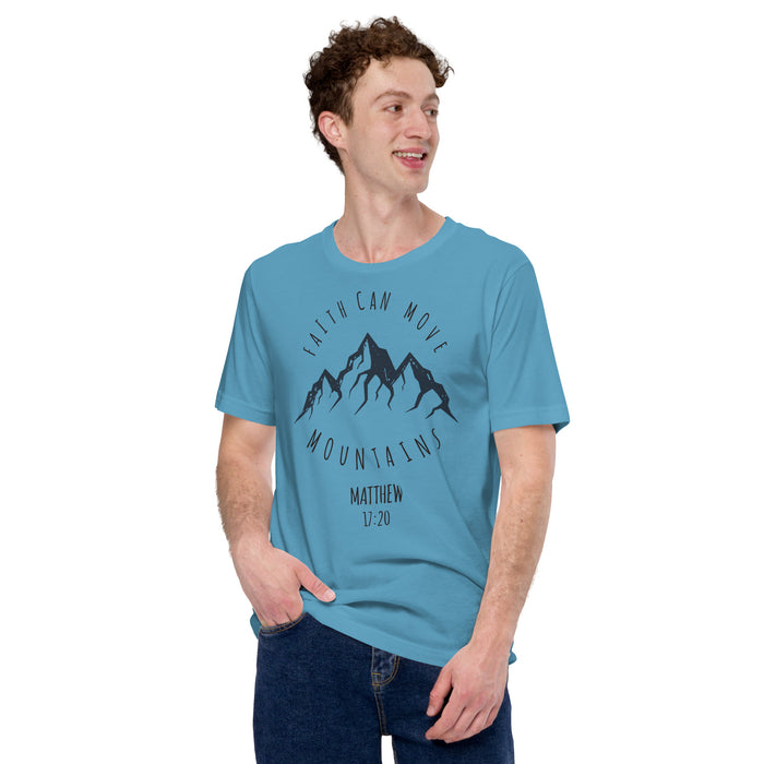 Faith Can Move Mountains Graphic Short-Sleeve T-Shirt - Men - Bloom Seventy Seven