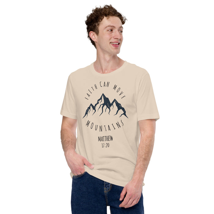 Faith Can Move Mountains Graphic Short-Sleeve T-Shirt - Men - Bloom Seventy Seven