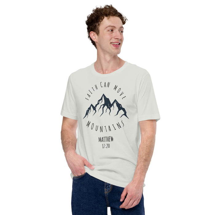 Faith Can Move Mountains Graphic Short-Sleeve T-Shirt - Men - Bloom Seventy Seven