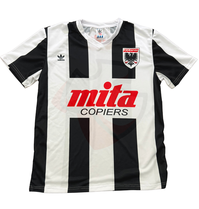 FC Aarau Shirt 1990-1991 Home - Retro Jerseys, FC Aarau Trikot, FC Aarau Retro