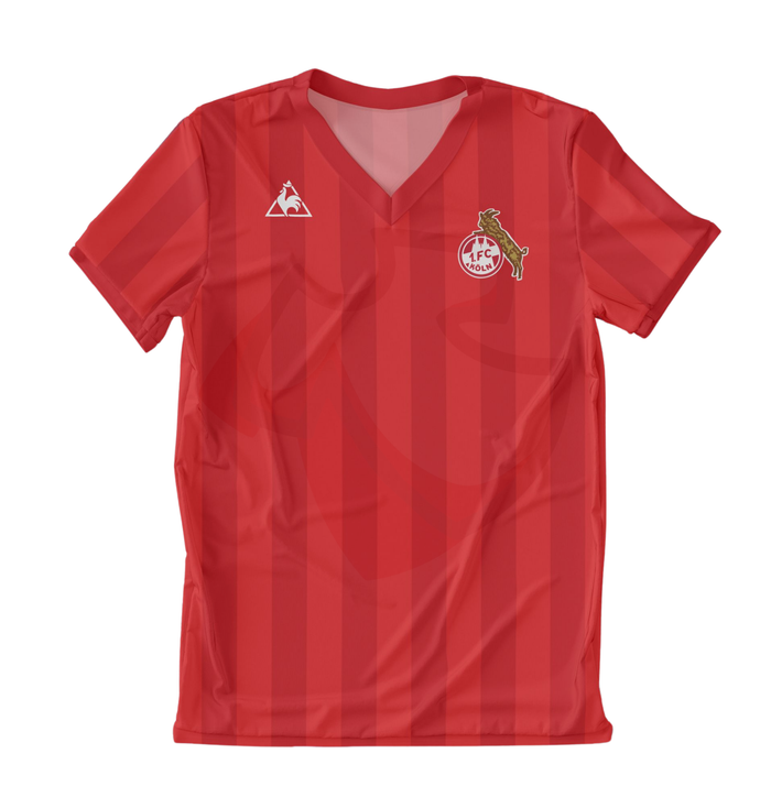 FC Köln Shirt 1974-1975 Home - Retro Jersey, FC Köln trikot, FC Köln Retro Trikot
