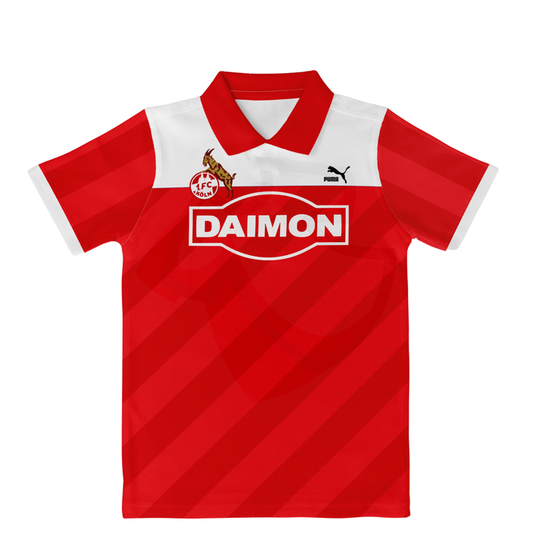FC Köln Shirt 1987-1988 Home - Retro Jersey, FC Köln trikot, FC Köln Retro Trikot
